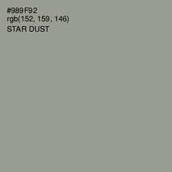 #989F92 - Star Dust Color Image